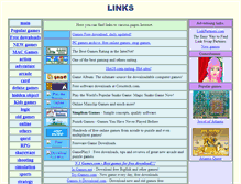 Tablet Screenshot of links.takegame.com